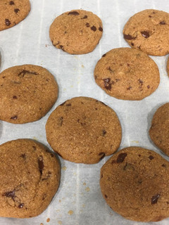 Una foto de Cookies de chocolate con panela, fáciles y rápidas