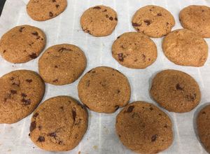 Foto principal de Cookies de chocolate con panela, fáciles y rápidas