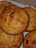 Muffins de plátano y avena