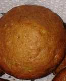 Muffins de zucchini y piña