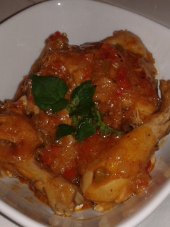 Una foto de Pollo a la Diabla