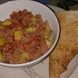 Guiso de vegetales con atún