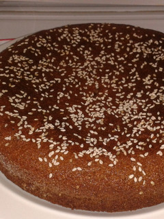Una foto de Torta integral de zanahorias