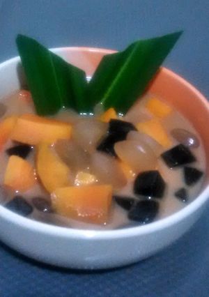Foto resep Kolak Ubi + Kolang Kaling, Macincau