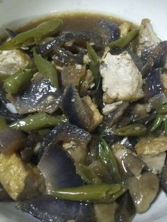 Foto resep Tumis singkat tahu dan cabe ijo saos tiram