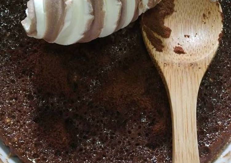 Resep Milo bowl cake with ice cream, Lezat Sekali