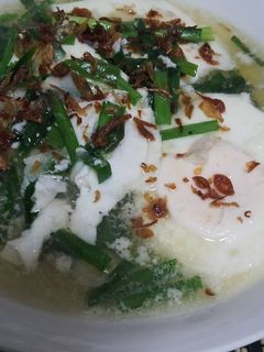 Foto resep Sayur nira (kucai Jepang) telur ceplok