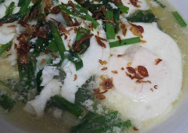 Resep Sayur nira (kucai Jepang) telur ceplok, Bikin Ngiler