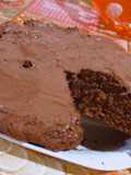 Torta de banana y cacao