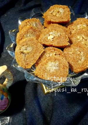 عکسی از دستور باقلوا شعیریه