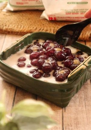 Foto resep Kolak Biji Salak Ubi Ungu