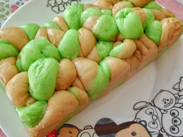 Yuk intip, Resep membuat Roti Kukus Pandan Coklat  sempurna