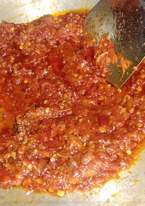 Foto resep Sambal goreng merah