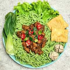 รูปของ Mie Bayam Gluten Free (SIMPEL TANPA CETAKAN MIE)
