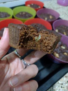Una foto de Brownies de batata. Sin TACC, sin azúcar refinada