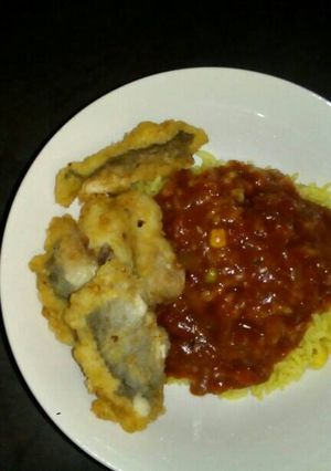 A picture of Fried fish.
