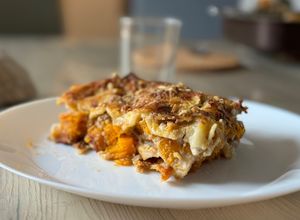 Une photo de Lasagnes de butternut et noix