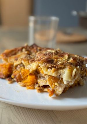 Une photo de Lasagnes de butternut et noix
