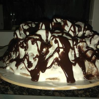 Торт «Ванька кучерявый» с молочным кремом, рецепт с фото