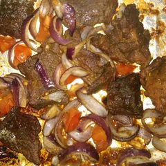 A picture of Oven meat.