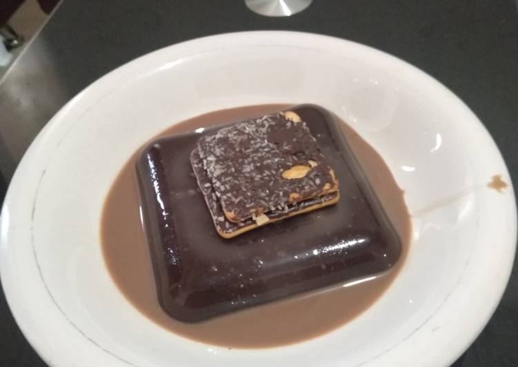 Cara Memasak Puding Chocolatos Saus Milo Yang Nikmat