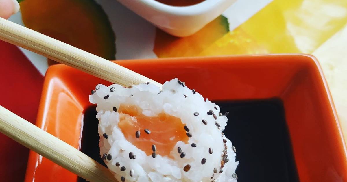 ▷ Sushi sin Esterilla ni Alga Nori