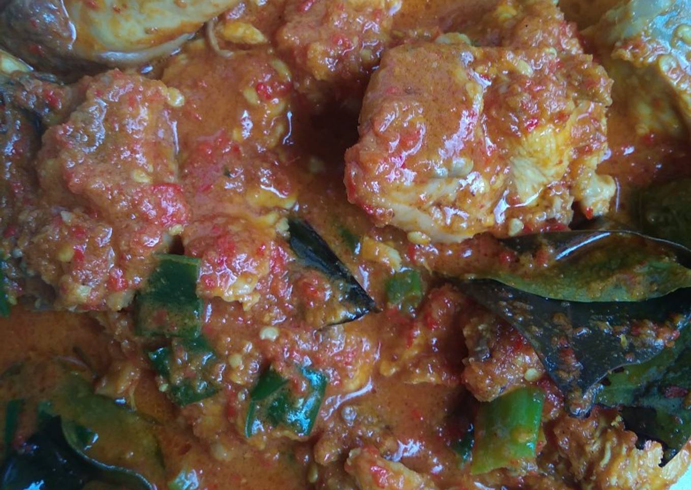41.Ayam bumbu rica