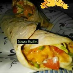 A picture of Chicken shuwarma.