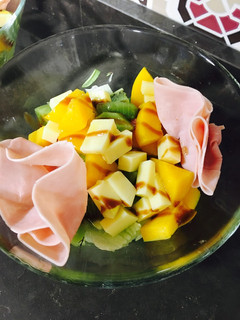 Una foto de Ensalada de frutas