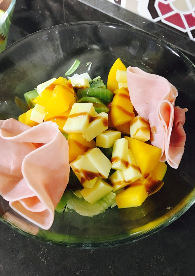 Una foto de Ensalada de frutas
