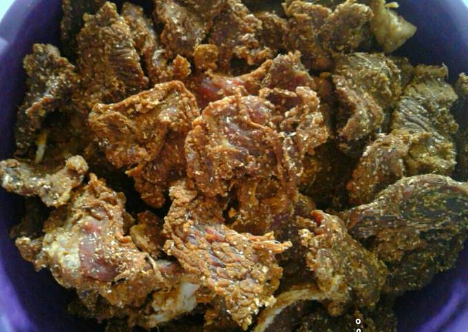 Cara Membuat Dengdeng Daging Sapi Rumahan