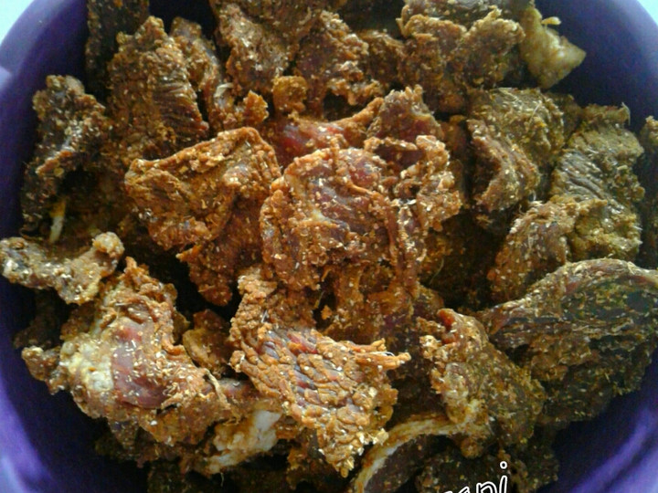 Cara Membuat Dengdeng Daging Sapi Rumahan