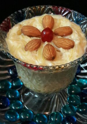 A picture of Custard Seviyan.