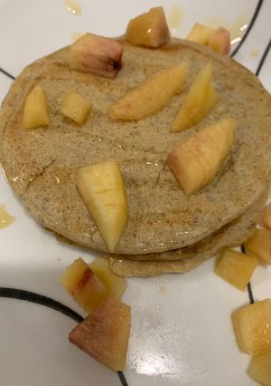 Una foto de Pancakes de avena