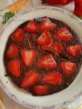 🍫Frittata dolce FIT cacao e fragole: la colazione proteica pronta in 15 minuti 🍓
