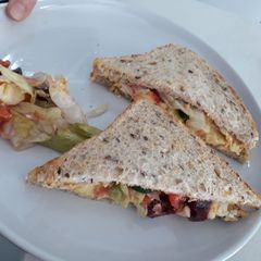 A picture of Veggies cheesy multigrain sanwich.