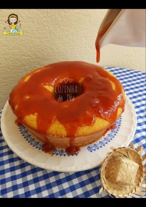 Foto de Bolo de milho com goiabada