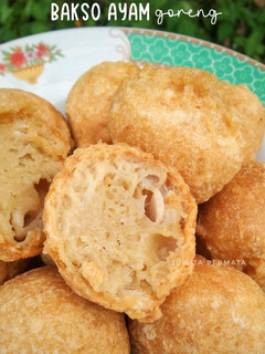 Foto resep Bakso Goreng Ayam / Bakwan Goreng
