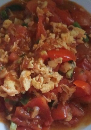 Foto resep Fancie cao Tan (tomat tumis telor)