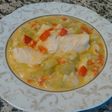 Calabacín con merluza