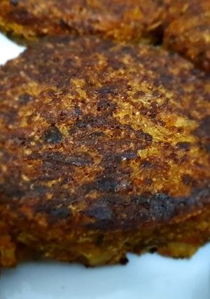 Una foto de Hamburguesas de quinoa y curry