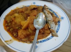 Una foto de Caldereta de mujol (pescado)