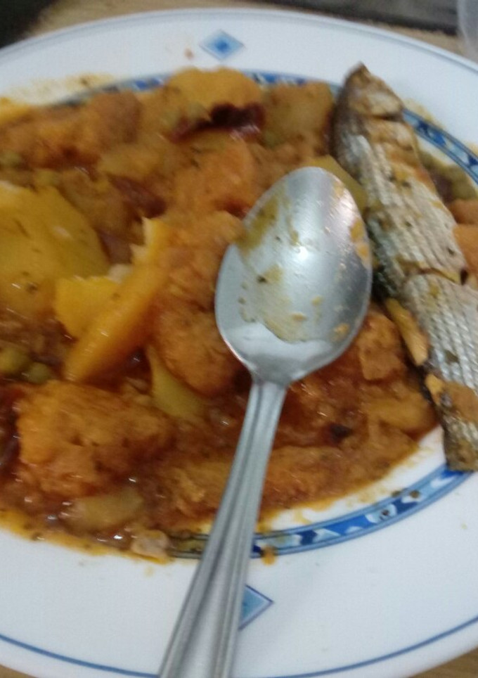 Una foto de Caldereta de mujol (pescado)