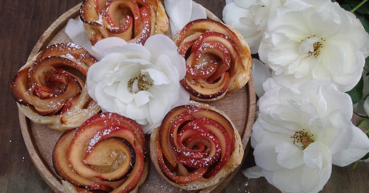 Mini Apple Rose Pies-迷你玫瑰蘋果派♥! 食譜與作法 by Grace Bon Appetit - Cookpad
