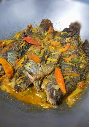 Foto resep Pesmol Ikan Nila Simpel / Nila Kuah Acar Kuning