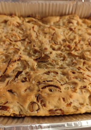 A picture of 12🧑🏻‍🍳Onion Focaccia (Tirot).