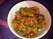 Gambar oseng daging mercon 1 kg