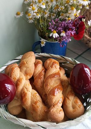 Φωτογραφία της συνταγής Πασχαλινά Κουλουράκια