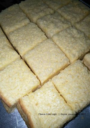 Foto resep Cheddar cheese cake legit