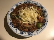 A picture of chili garlic cashews recipe
